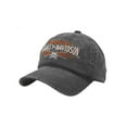 thumbnail image 1 of Harley-Davidson Men's Villain Adjustable Slide Baseball Cap - Washed Black, Harley Davidson, 1 of 2