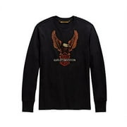 Harley-Davidson Men's Vintage Eagle Long Sleeve Tee - Slim Fit, 99098-20VH - Large