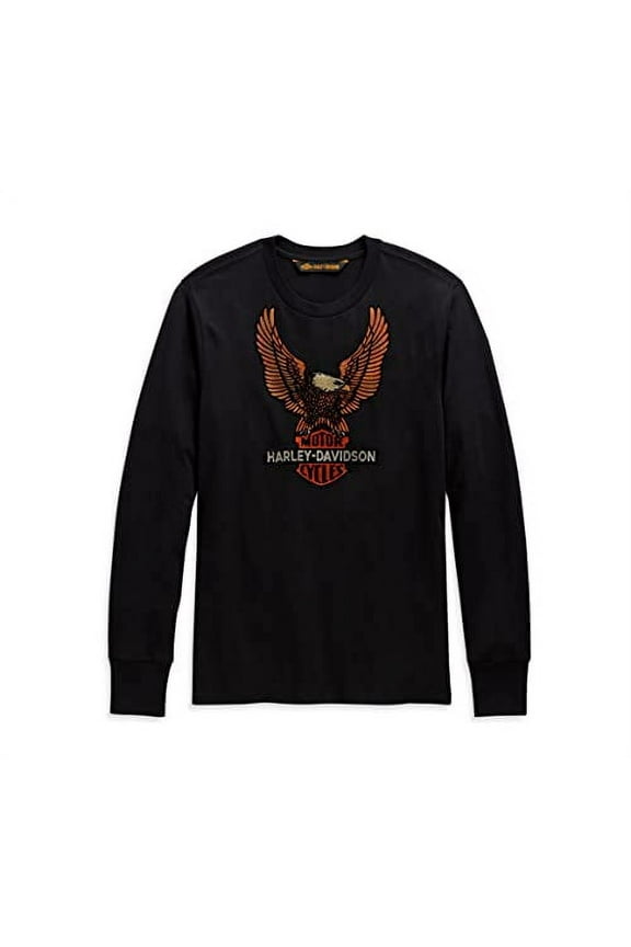 Men's Vintage Eagle Long Sleeve Tee - Slim Fit, 99098-20VH - X-Large