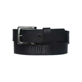 Harley-Davidson Men's Low Ride Genuine Leather Belt - Antique Nickel Buckle  (38), Harley Davidson
