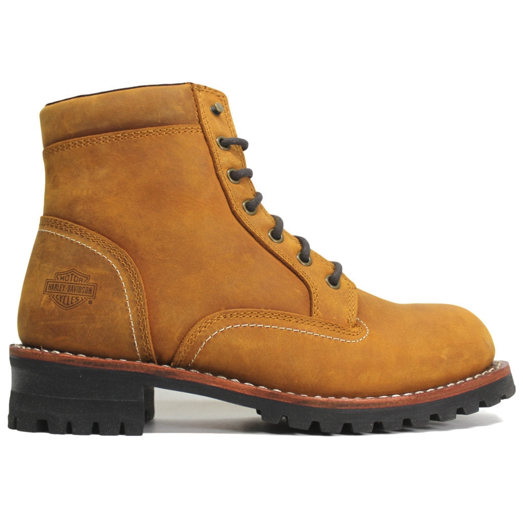 Harley Davidson Boots Mens 10.5 Bentler 6 Inch Side Zip Ankle Full Grain Leather Harley-Davidson® Men main image 4