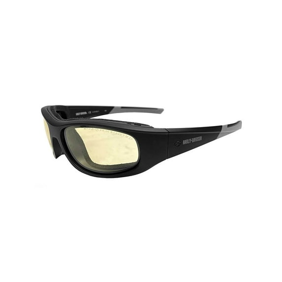 Harley-Davidson Men's Alley Performance Sunglasses, Yellow Light-Adjusting Lens, Harley Davidson