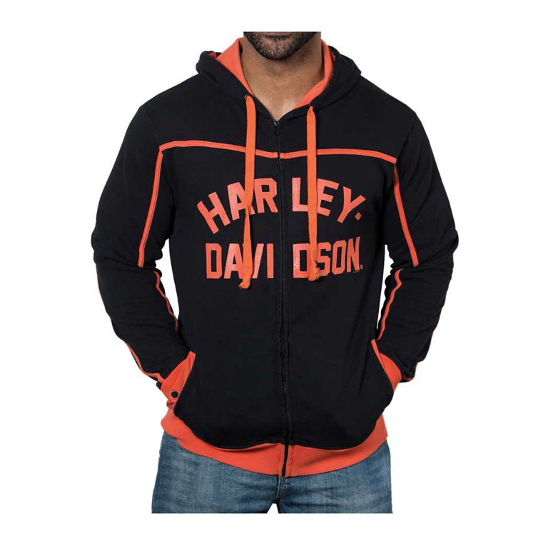 トップス Harley Davidson Full-Zip Hooded Jacket Harley-Davidson Mens Infinity Premium Full-Zip Hooded Jacket