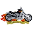 thumbnail image 1 of Harley Davidson Motor Bike Road Rage Motorcycle Personalized Christmas Ornament DO-IT-YOURSELF, 1 of 2