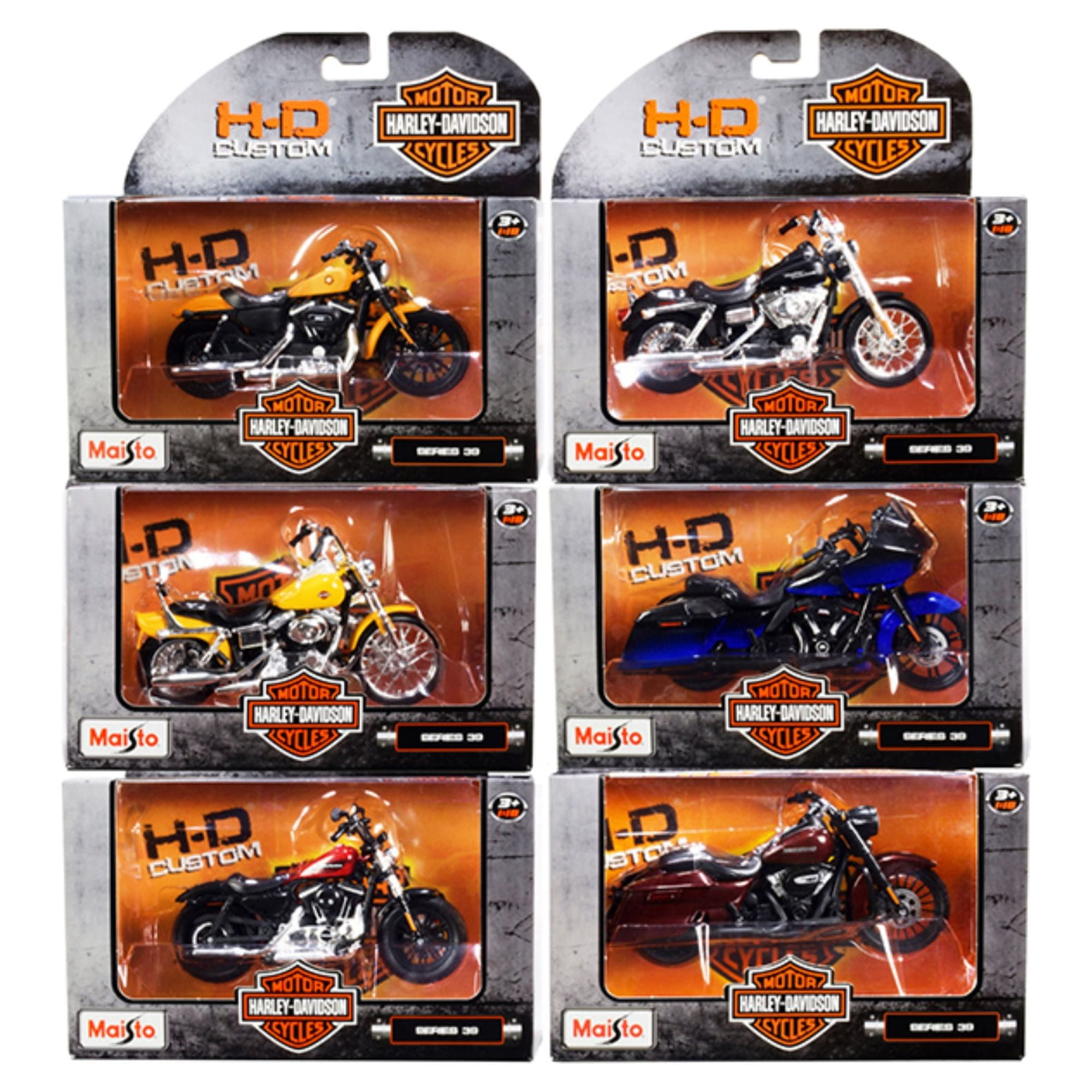 maisto diecast harley davidson motorcycles