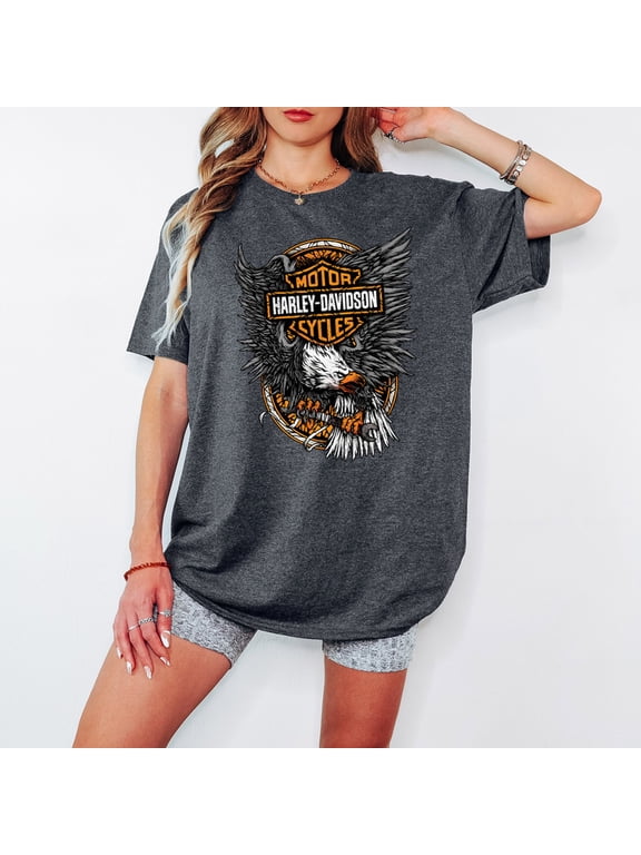 Motorcycles Legend Eagle T-Shirt - Classic Fan Gift for Men & Women - Vintage Graphic Tee
