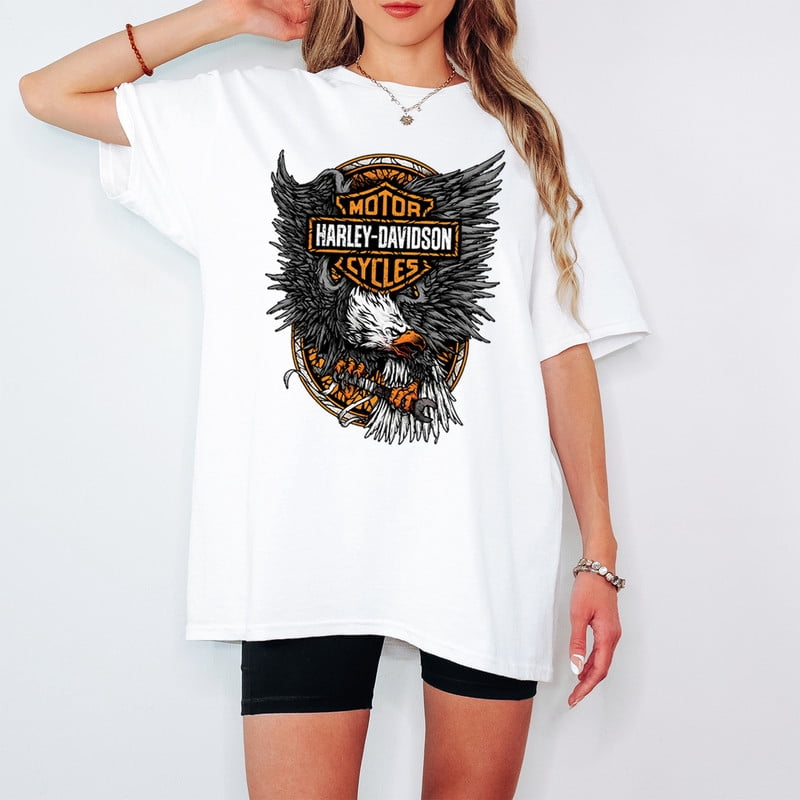 Harley-Davidson Motorcycles Legend Eagle T-Shirt - Classic Fan