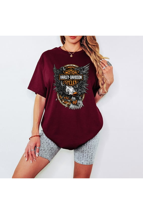 Motorcycles Legend Eagle T-Shirt - Classic Fan Gift for Men & Women - Vintage Graphic Tee
