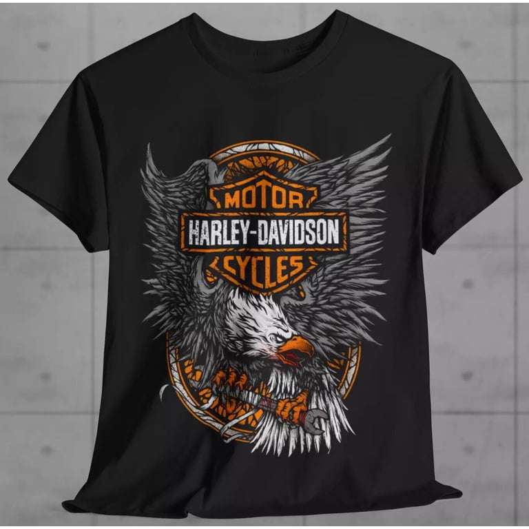 Harley-Davidson Motorcycles Legend Eagle T-shirt Fan Gift 