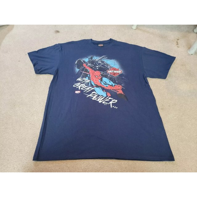 Harley Davidson Motorcycles Marvel Spider Man Orlando Florida Shirt