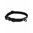 thumbnail image 1 of Harley-Davidson Nylon H-D Rubber Logo Adjustable Pet Collar - Solid Black (M), Harley Davidson, 1 of 1