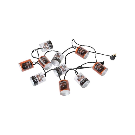 Harley-Davidson Oil Can Party Lights HDL-10018, Harley Davidson