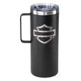 thumbnail image 1 of Harley-Davidson Open Bar & Shield Travel Mug, 30 oz. Stainless Steel - Black, Harley Davidson, 1 of 1