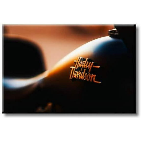 Harley Davidson Picture on Stretched Canvas, Wall Art D?cor, Ready to Hang