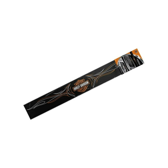Harley-Davidson Pinstriped Bar & Shield Logo Windshield Decal - 49 x 5 in., Harley Davidson