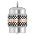 thumbnail image 1 of Harley-Davidson Racing Checkered H-D Script Motorcycle Ride Bell - Silver Finish, Harley Davidson, 1 of 2