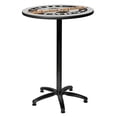 thumbnail image 1 of Harley-Davidson Ride Free Round Cafe Table, Durable Steel Base - Black HDL-12332, Harley Davidson, 1 of 2