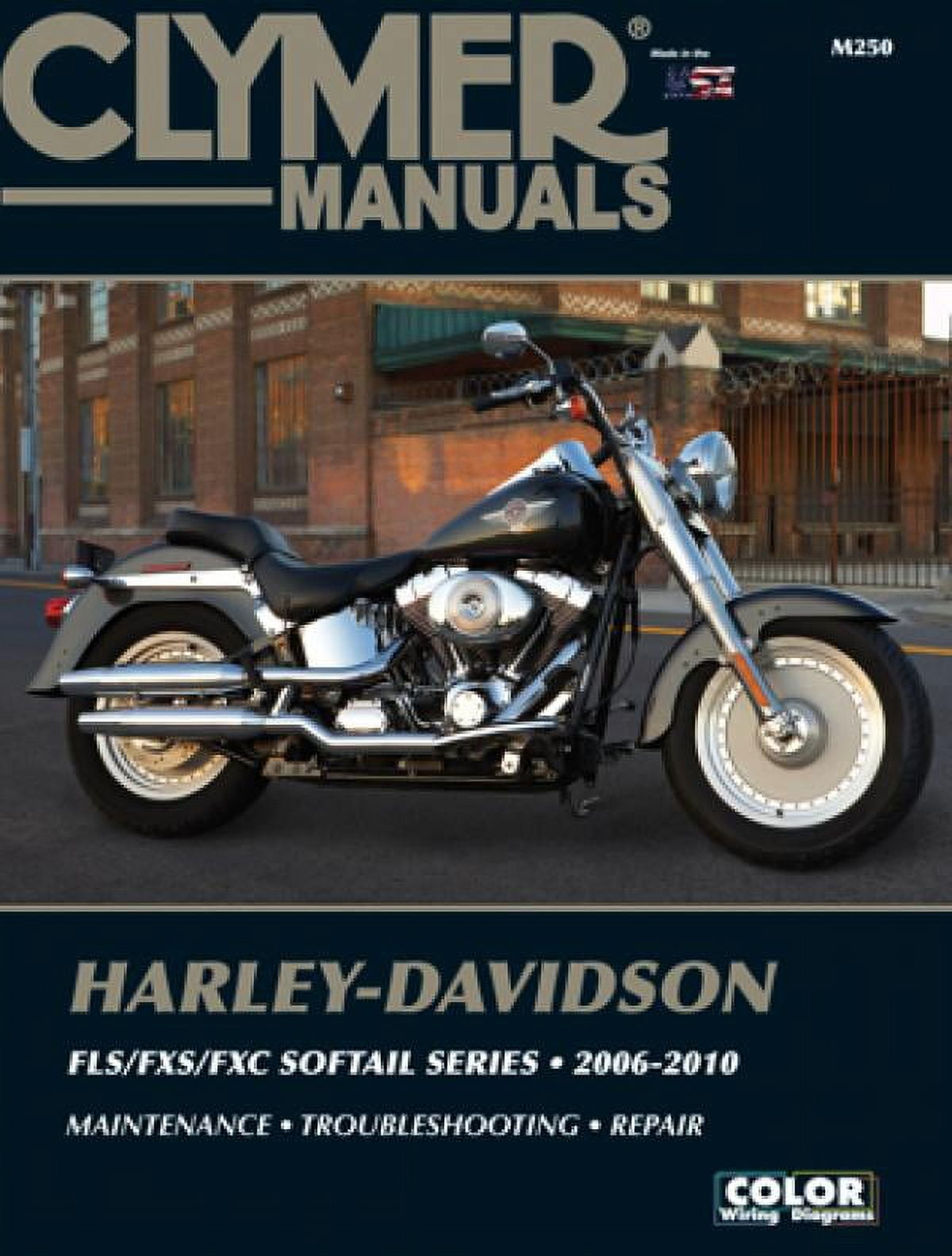 Harley-Davidson FL/FXサービスマニュアル Harley-Davidson FX, FL Evolution Repair Manual by Clymer