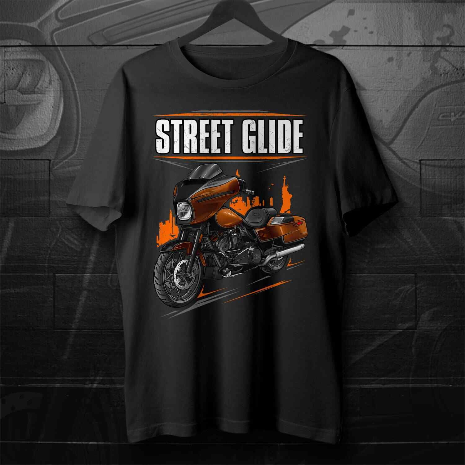 Harley Davidson Street Glide CVO 20232024 Motorcycle TShirt for