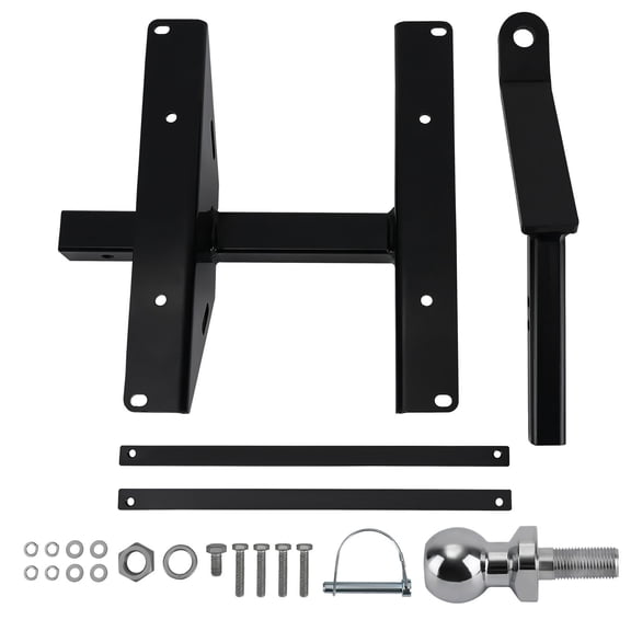 Harley Davidson Trailer Hitch Receiver - OEM Fit 2011+ Tri Glide/Freewheeler/Road Glide 3 - 17/8" Chrome Ball - 600lb GTW - SKU 39910354