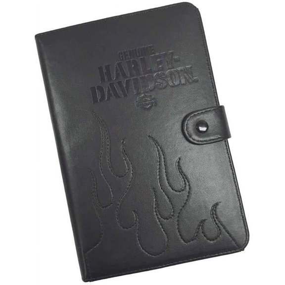 Harley Davidson - Universal 7-9 in Tablet Folio Black Leather