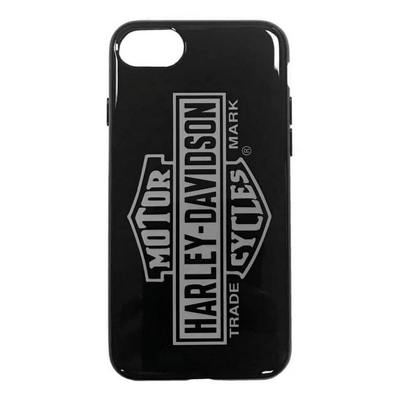 Harley-Davidson Venture Vertical B&S Logo iPhone 7/8 Phone Case, Black 9508, Harley Davidson