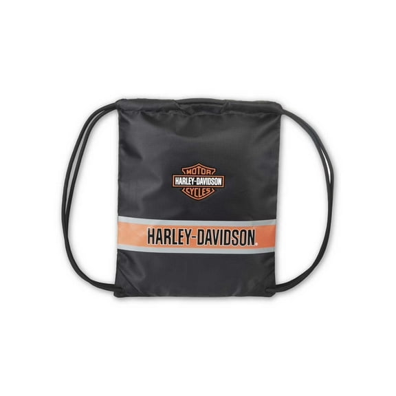 Harley-Davidson Vintage Bar & Shield Quick-Draw Polyester Backpack - Black, Harley Davidson