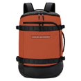 thumbnail image 1 of Harley-Davidson Water-Resistant Racing Travel Duffel Bag/Backpack - Rust Orange, Harley Davidson, 1 of 4