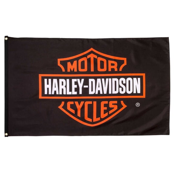 Harley-Davidson Weather-Resistant H-D Nostalgic Bar & Shield Flag Large, Harley Davidson