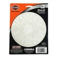 thumbnail image 1 of Harley-Davidson Rose H-D Script Round Decal - Clear & White - 6 x 8 in., Harley Davidson, 1 of 2