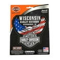 thumbnail image 1 of Harley-Davidson Wisconsin Harley Custom Dealer Decal, RWB Up-Winged Eagle, Harley Davidson, 1 of 2