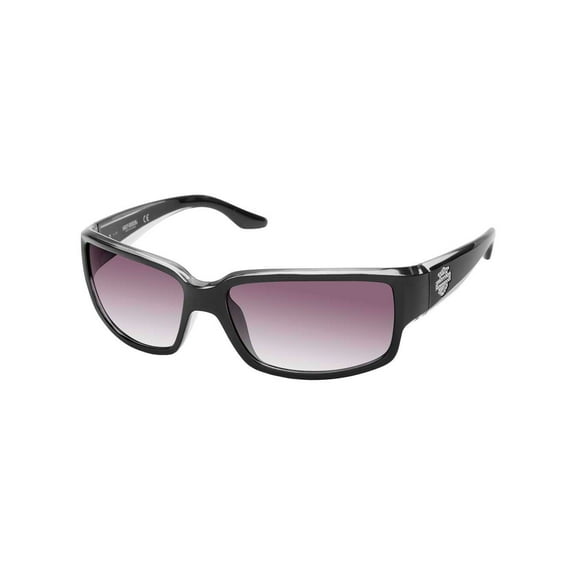 Harley-Davidson Women's Bejeweled B&S Sunglasses, Black Frame & Smoke Lenses, Harley Davidson