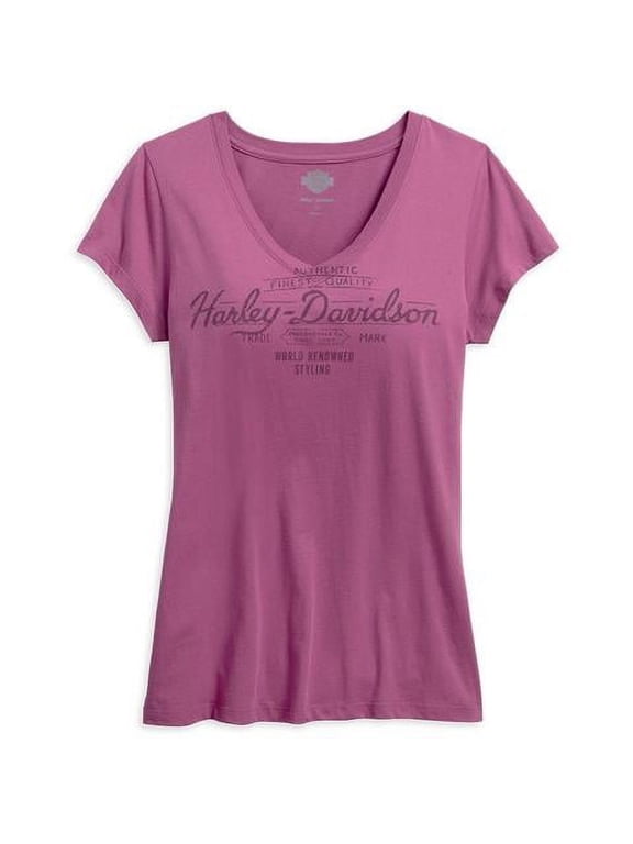 Women's Black Label Core World Renowned V-Neck Tee 99180-16VW