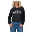 thumbnail image 1 of Harley-Davidson Women's Embellished Sun Rays Cropped Fleece Pullover - Black (S), Harley Davidson, 1 of 2