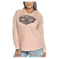 thumbnail image 1 of Harley-Davidson Women's Embellished Wings Pullover Hoodie - Blush Pink (M), Harley Davidson, 1 of 2