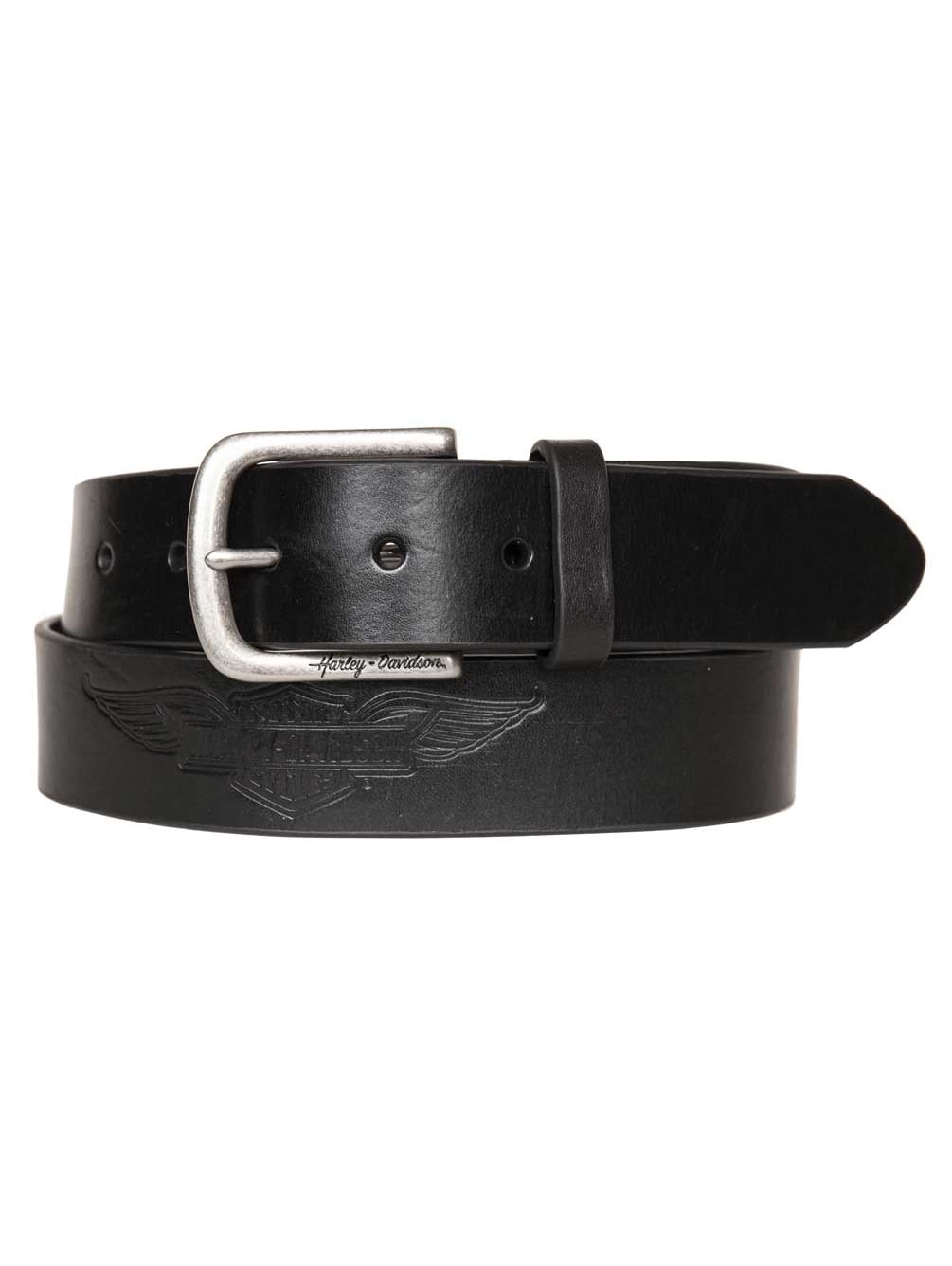 Harley-Davidson® Women\'s Winged Heart & Skull Leather Belt - size M Harley-Davidson | Accessories | Harleydavidson Skull Belt  main image 4