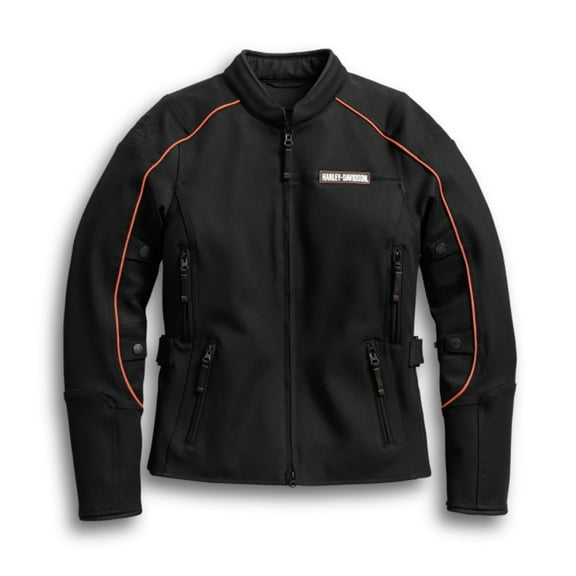 Harley-Davidson Women's Fennimore Stretch Riding Jacket - 98162-18VW - 1-W