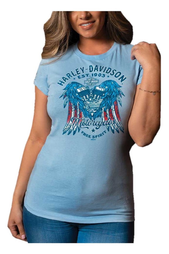 Women's Heart Flag Short Sleeve Slim Fit Crew Neck Tee (2XL)