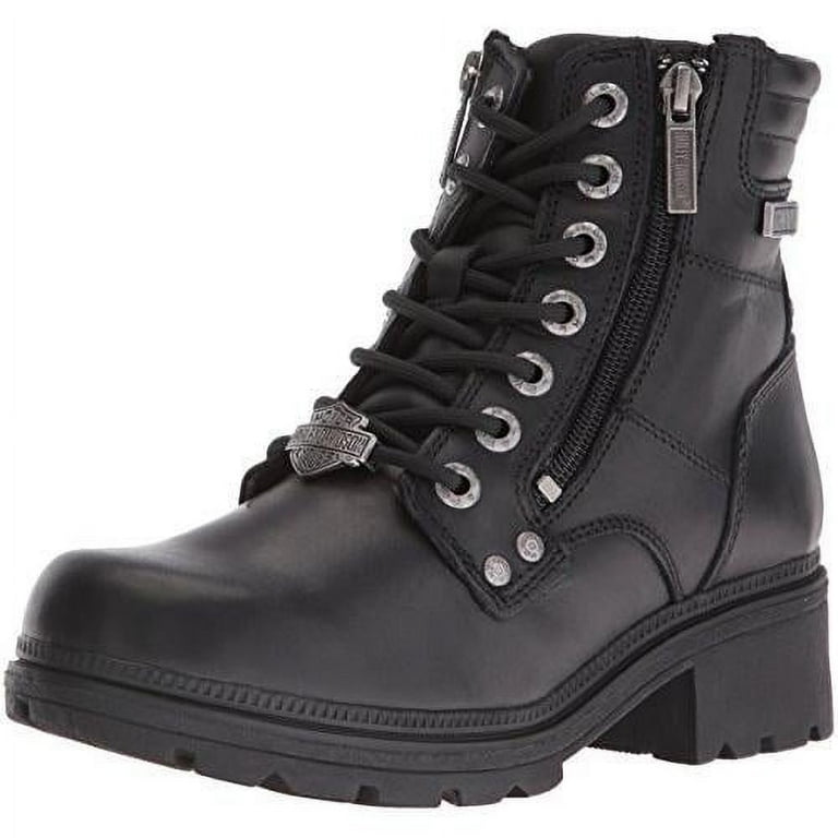 Harley-Davidson ☆ Inman Mills Motorcycle Boots Women's Harley-Davidson Women's Inman Mills Motorcycle Boot BLACK