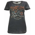 thumbnail image 1 of Harley-Davidson Women's Insanity Complex Burnout Jersey Tee 5J39-HF31 (XL), Harley Davidson, 1 of 2