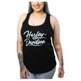 thumbnail image 1 of Harley-Davidson Women's Lit Script Racerback Sleeveless Tank Top - Black (3XL), Harley Davidson, 1 of 2