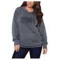 thumbnail image 1 of Harley-Davidson Women's Pastries Easy Fit Pullover Hoodie - Charcoal (S), Harley Davidson, 1 of 2