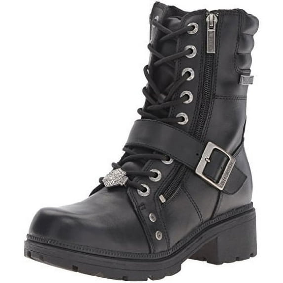 Harley-Davidson Women's Talley Ridge Motorcycle Boot BLACK