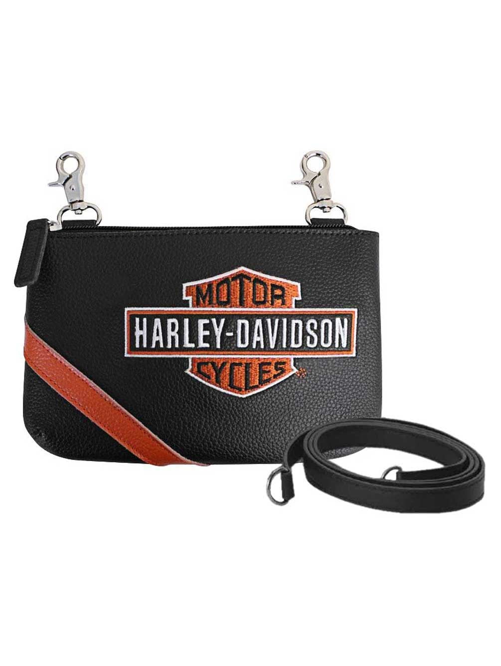 Harley Davidson Leather Studded Handbag VGUC(s)