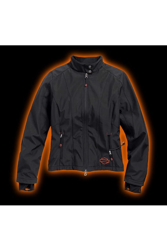 â„¢ Womens Heated Soft Shell w/Battery Riding Jacket. 98560-15VW