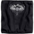 thumbnail image 1 of Harley-Davidson Womens Wing Wind-Resistant Fleece Neck Tube, Black 99554-16VW, 1 of 1