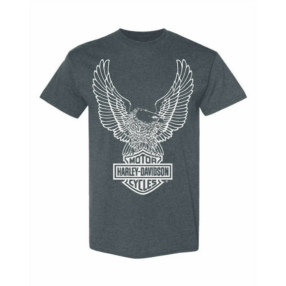 Harley-Davidson Wrench Eagle T-Shirt – Vintage Biker Mechanic Graphic Tee for Men