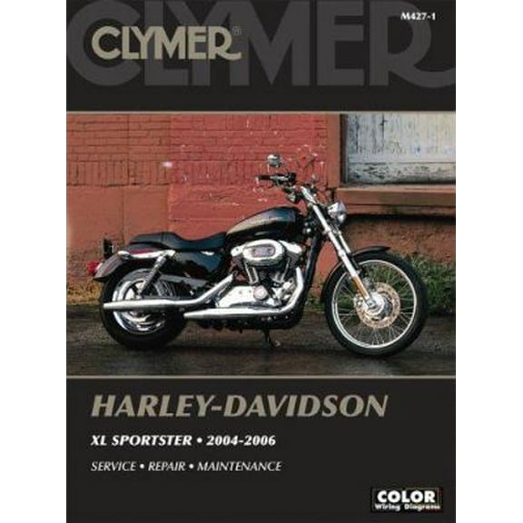 Pre-Owned Harley Davidson XL Sportster 2004-2006 (Clymer Motorcycle Repair) (Paperback) 0892879890 9780892879892