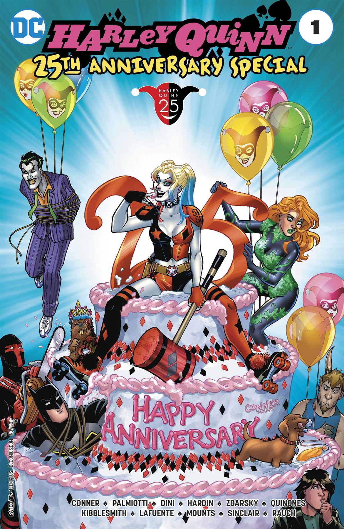 Cover of Harley Quinn 25th Anniversary Special #1