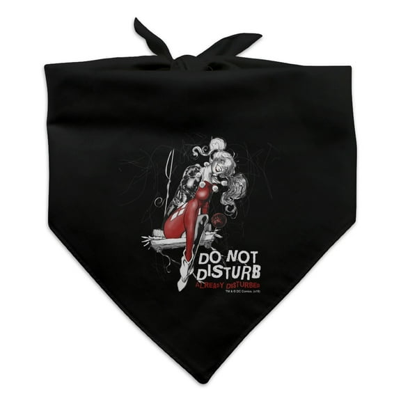 Harley Quinn Already Disturbed Dog Pet Bandana